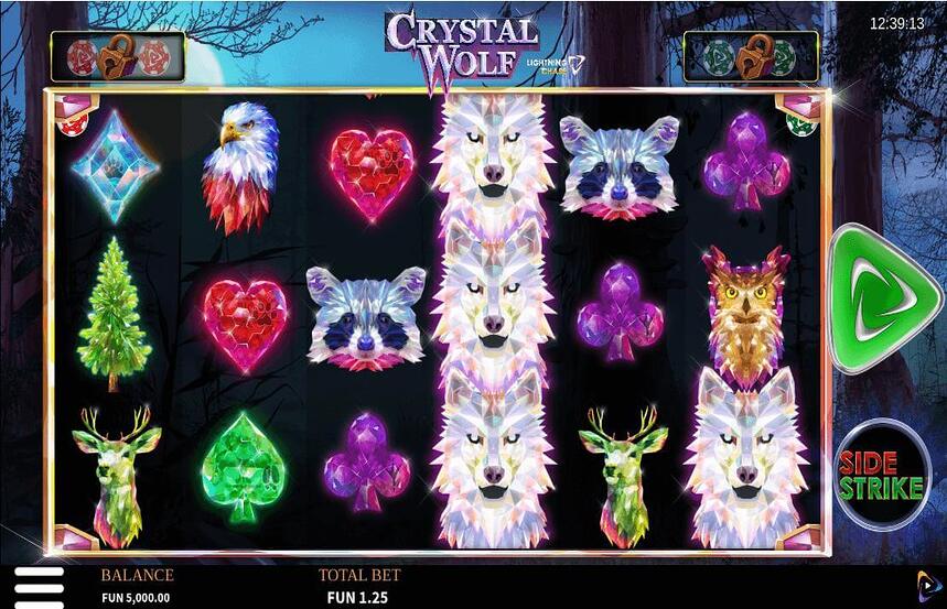 Crystal Wolf Lightning Chase