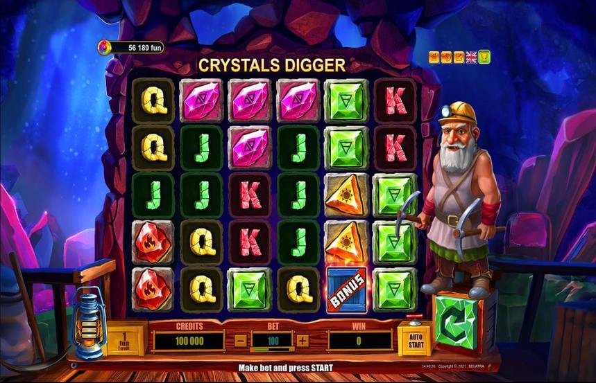 Crystals Digger