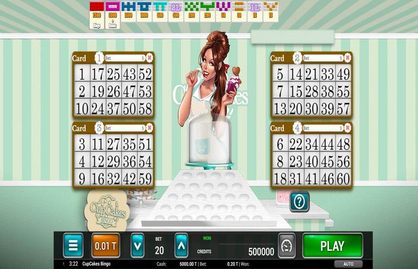 Cupcakes Bingo