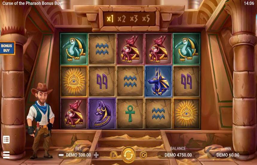 Curse of the Pharaoh Bonus Buy