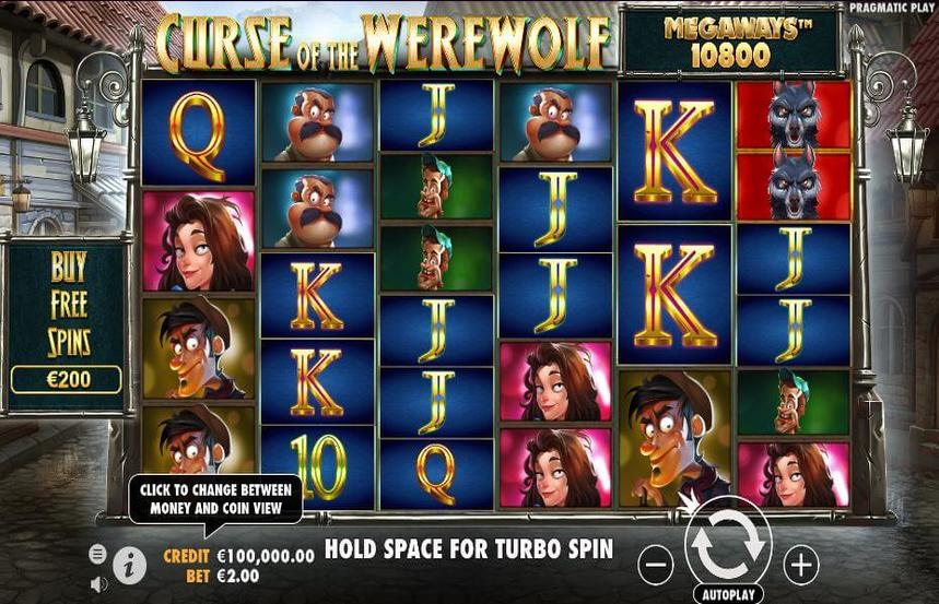 Curse of the Werewolf Megaways