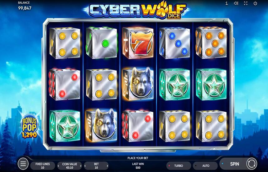 Cyber Wolf Dice