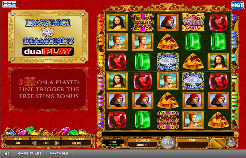 Da Vinci Diamonds Dual Play