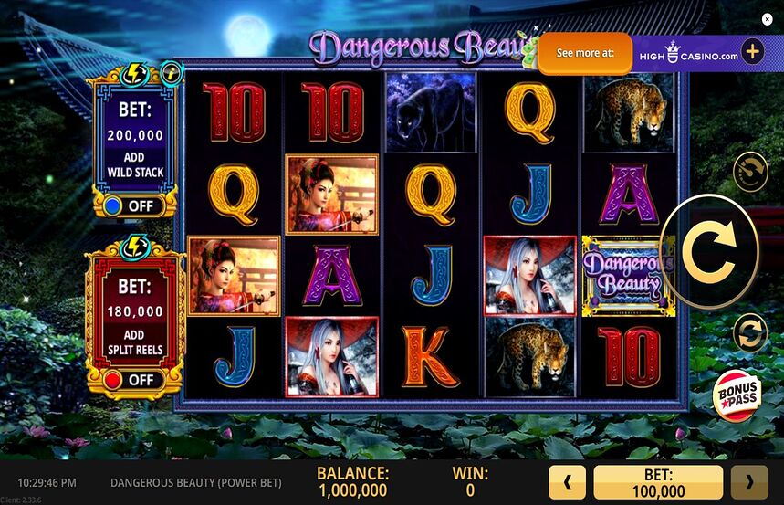 Dangerous Beauty Power Bet