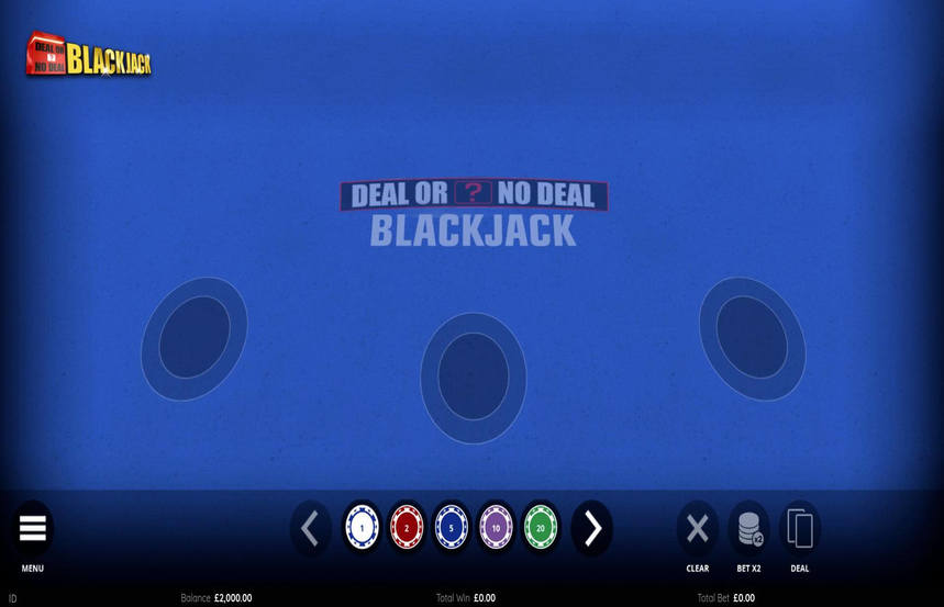 Deal or No Deal Blackjack