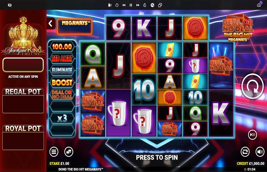 Deal Or No Deal The Big Hit Megaways