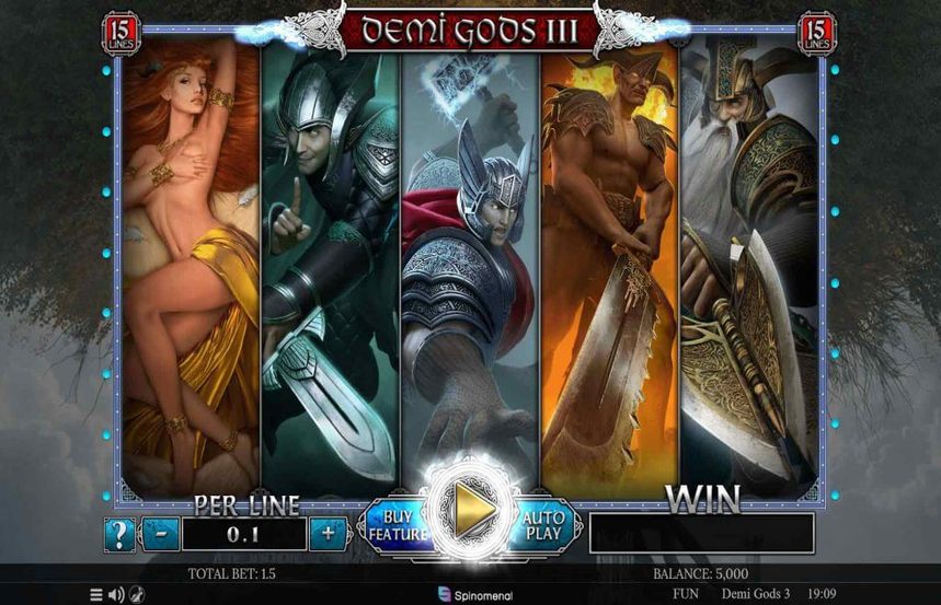 Demi Gods III 15 Lines