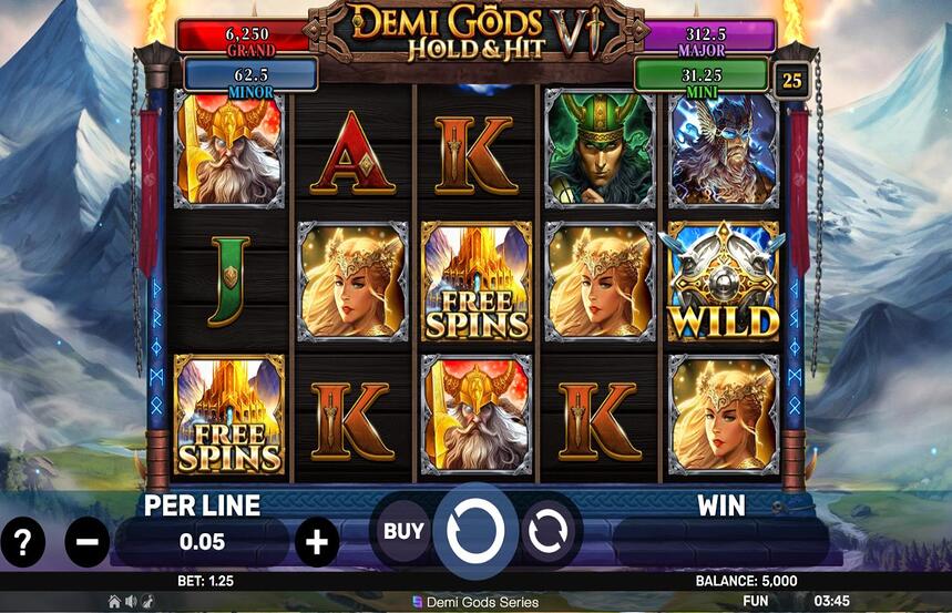 Demi Gods VI Hold and Hit