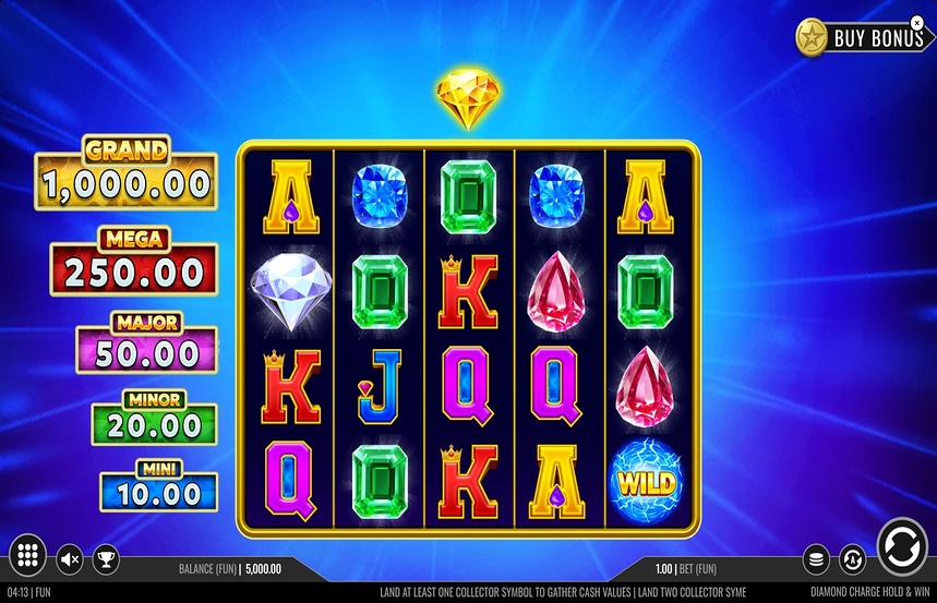 Diamond Charge Hold and Win