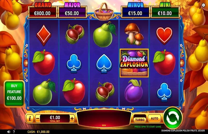 Diamond Explosion Polish Fruits Jesien