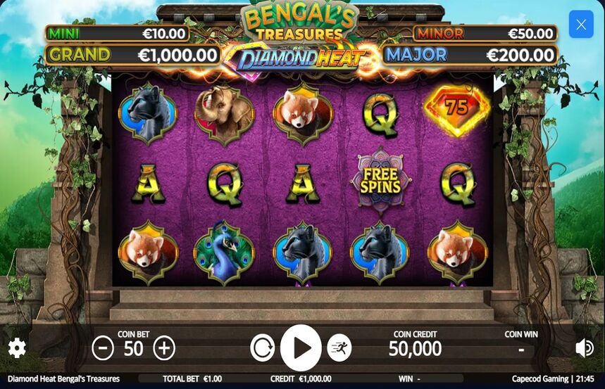 Diamond Heat Bengals Treasures