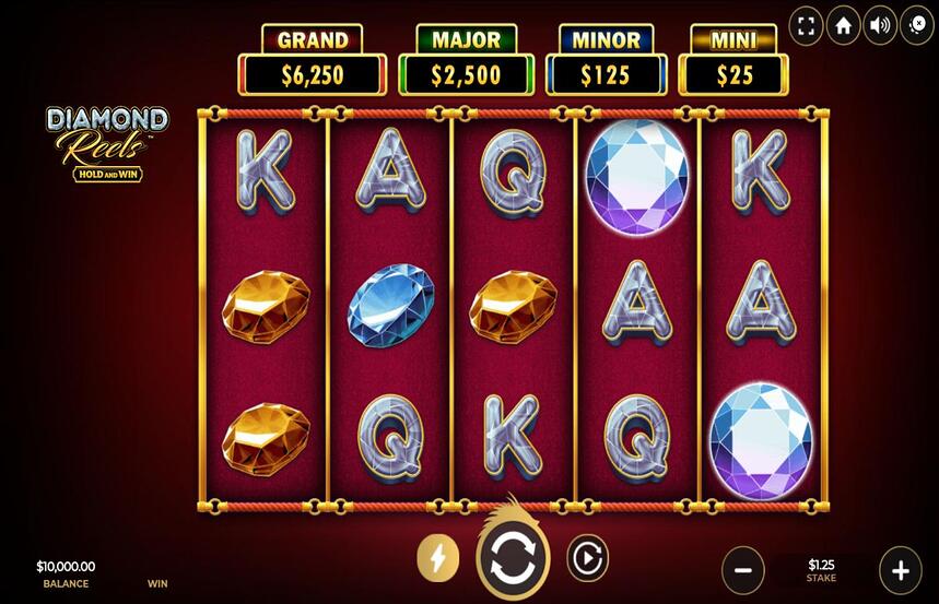Diamond Reels Hold and Win