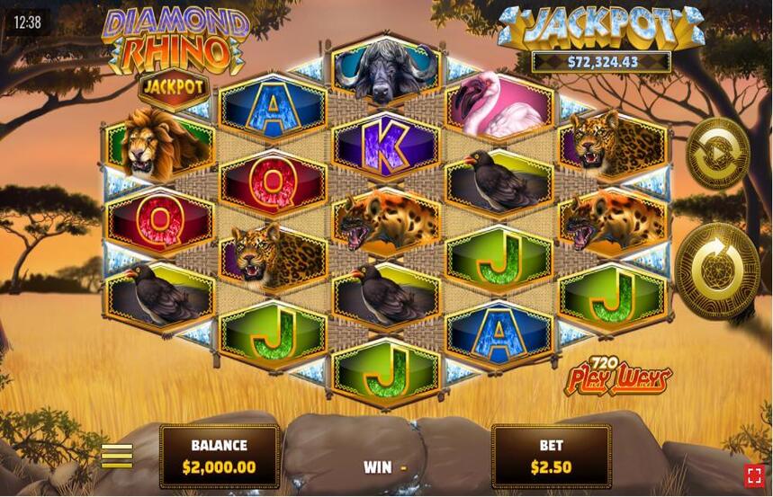 Diamond Rhino Jackpot