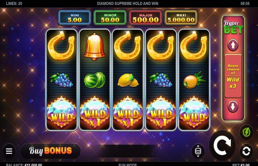 Diamond Supreme Hold and Win