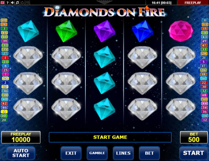 Diamonds on Fire