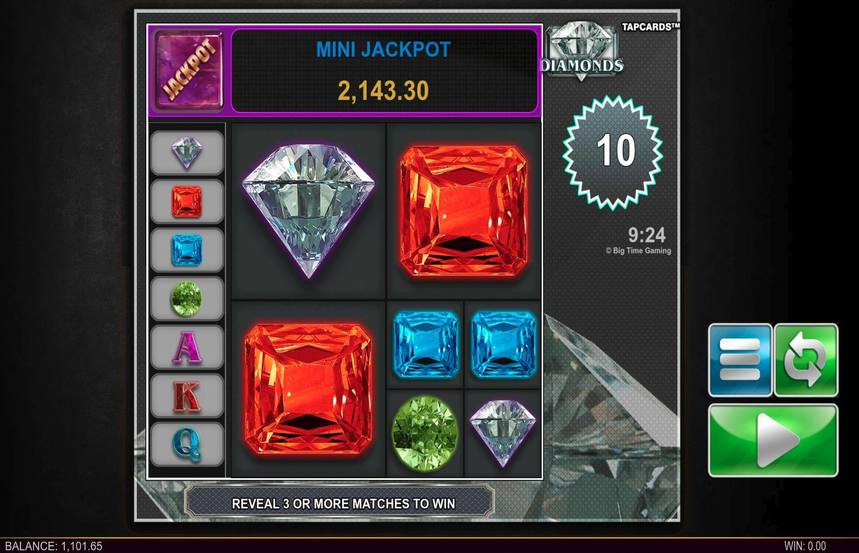 Diamonds Tap Cards