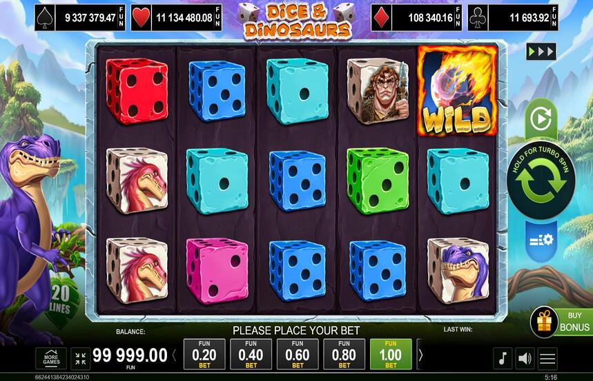 Dice and Dinosaurs