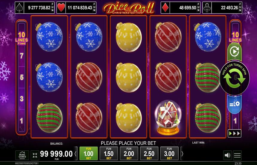 Dice and Roll Christmas Edition