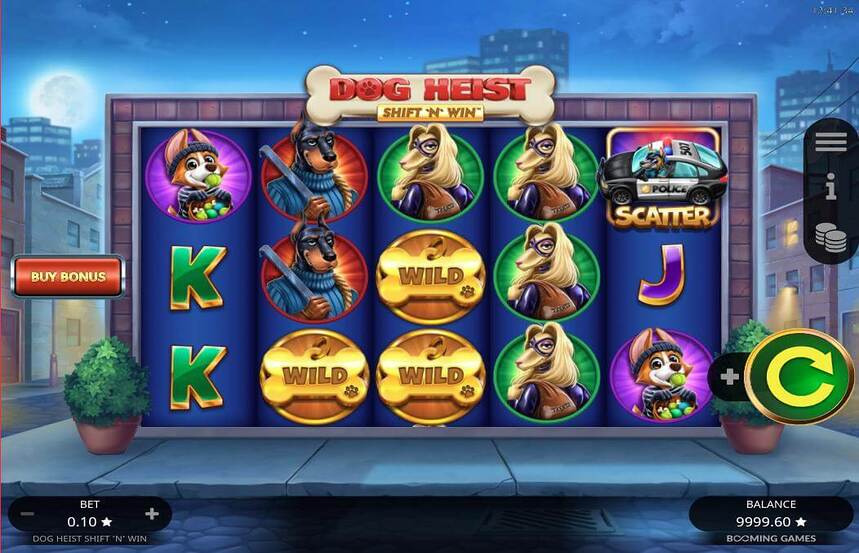 Dog Heist Shift N Win