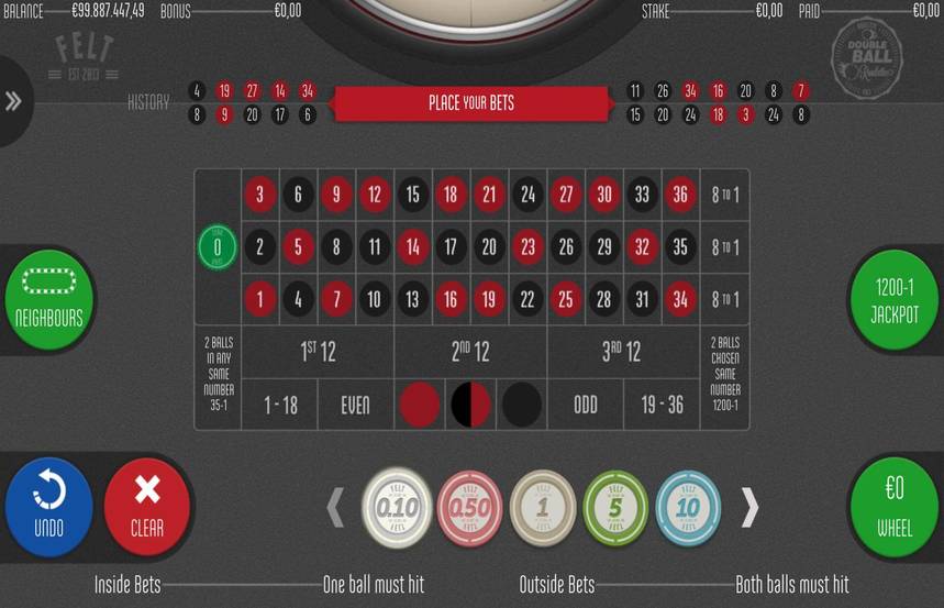 Double Ball Roulette
