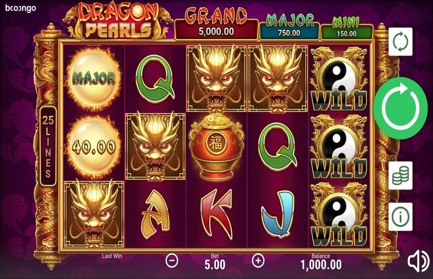 Dragon Pearls Hold and Win