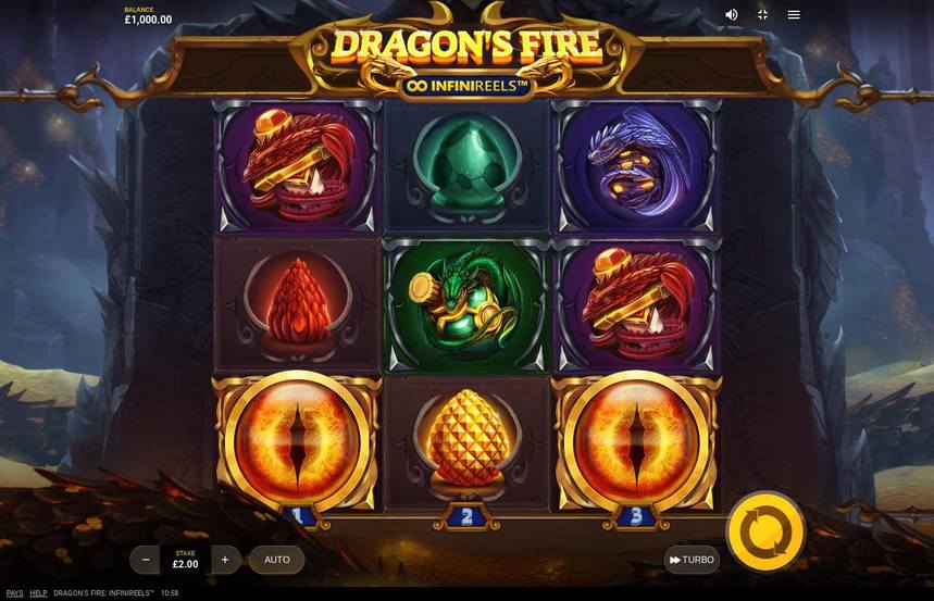 Dragons Fire Infinireels