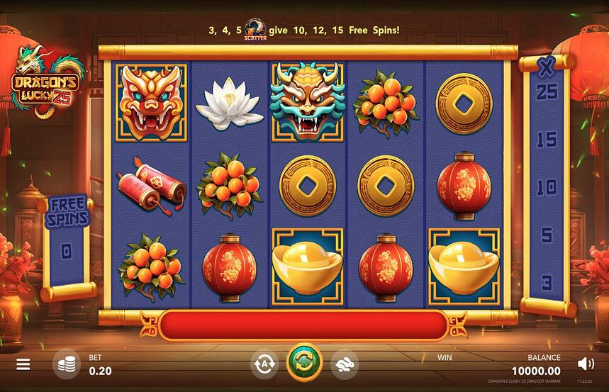Dragons Lucky 25