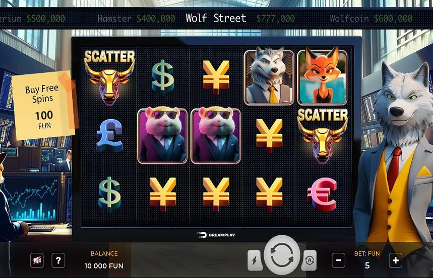 Dreamplay Wolf Street