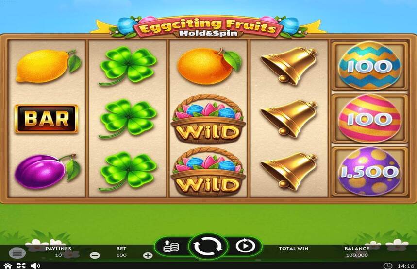 Eggciting Fruits Hold and Spin