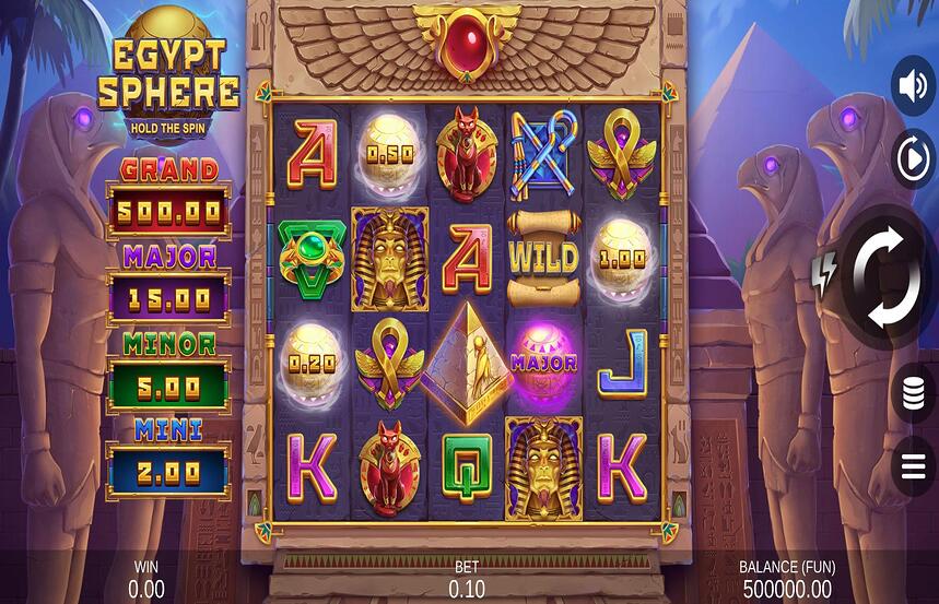 Egypt Sphere Hold the Spin