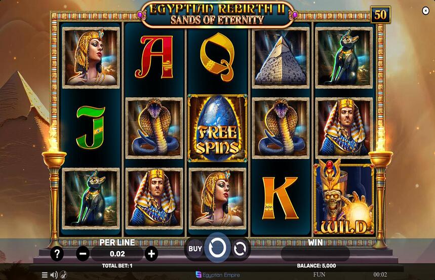 Egyptian Rebirth 2 Sands of Eternity