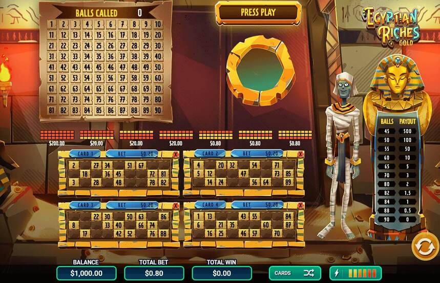 Egyptian Riches Gold