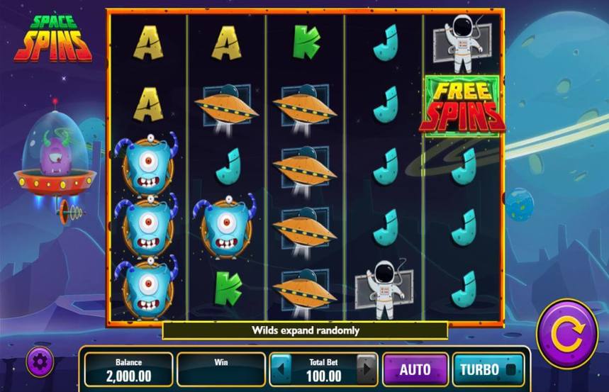 Electric Elephant Games Space Spins