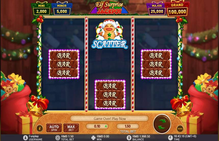 Elf Surprise Jackpot