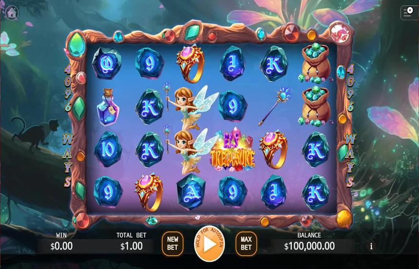 Elf Treasure Lock 2 Spin