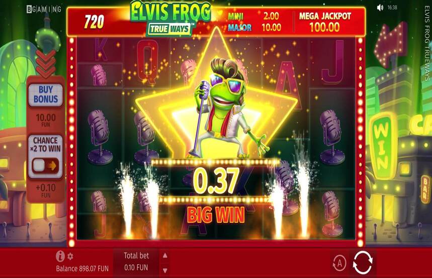 Elvis Frog Trueways