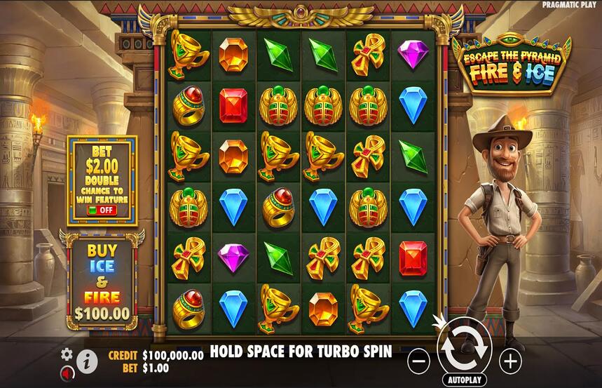 Escape the Pyramid Fire and Ice