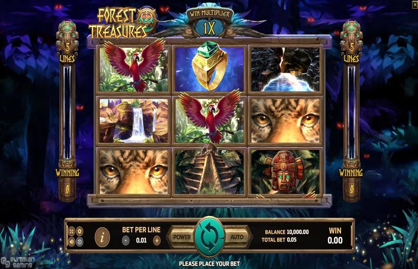 Eurasian Gaming Forest Treasure