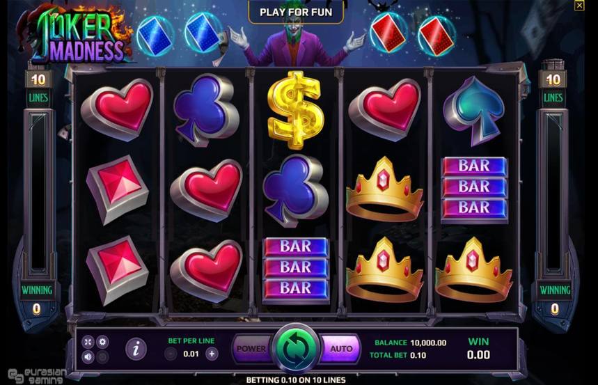 Eurasian Gaming Joker Madness