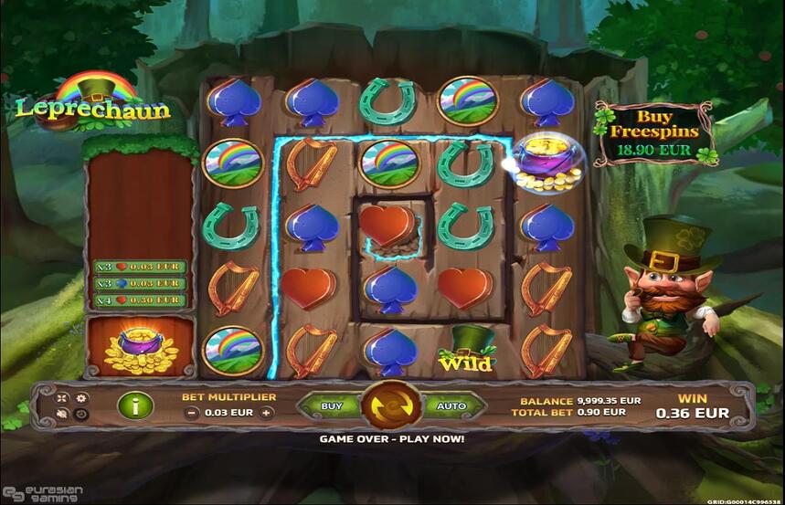 Eurasian Gaming Leprechaun