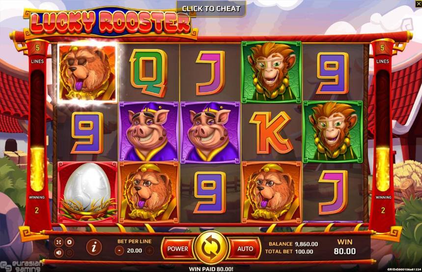 Eurasian Gaming Lucky Rooster