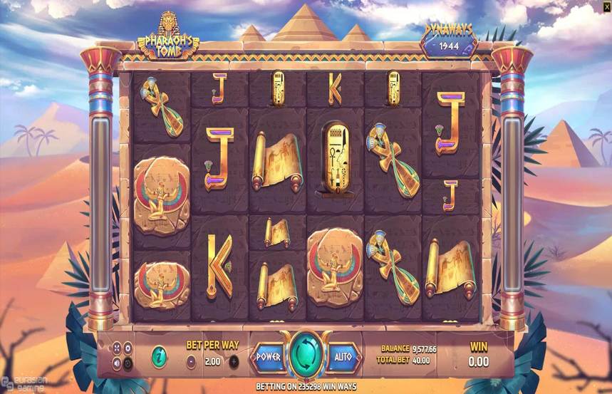 Eurasian Gaming Pharaohs Tomb