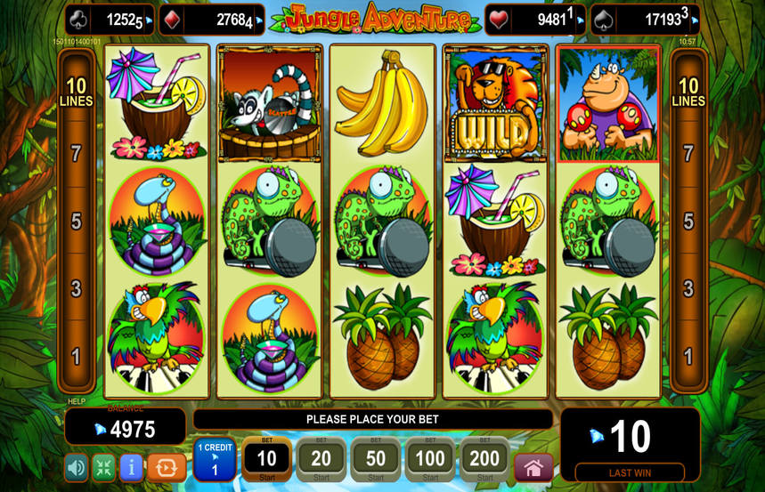 Euro Games Technology Jungle Adventure