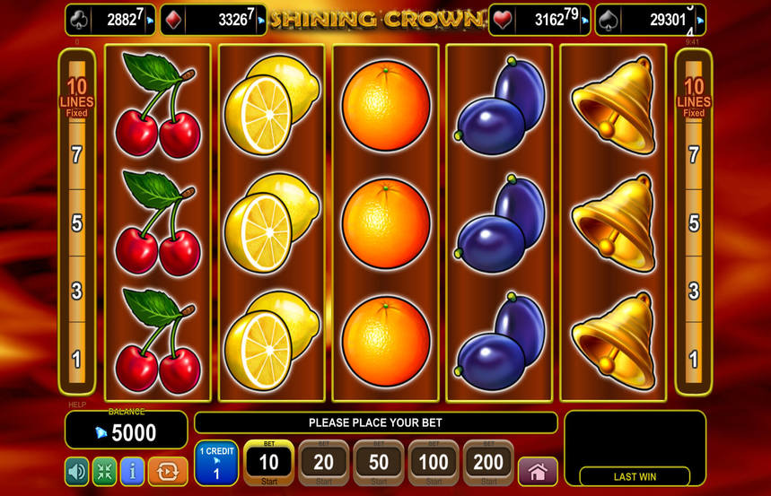 Euro Games Technology Shining Crown