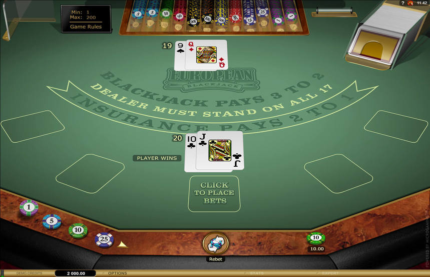 European Blackjack Gold