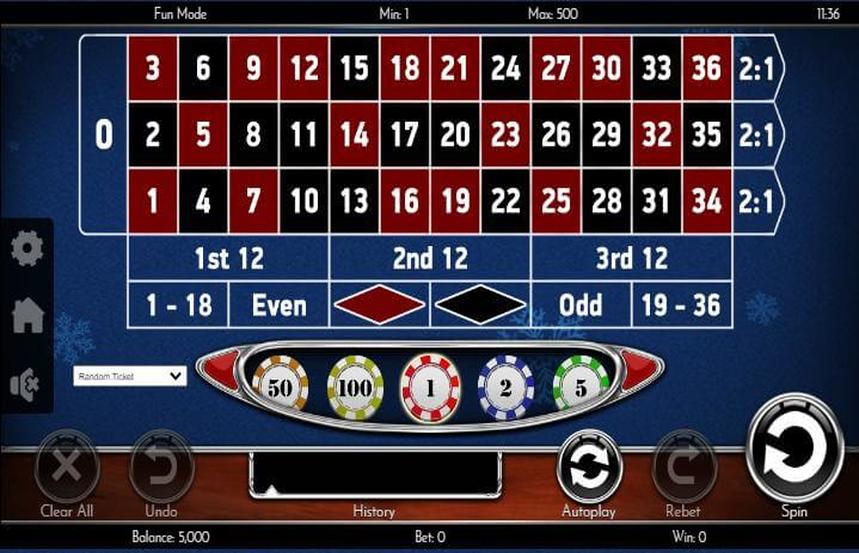 European Roulette Christmas Edition