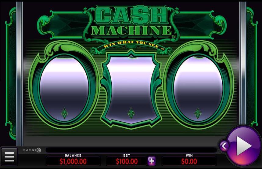 Everi Cash Machine