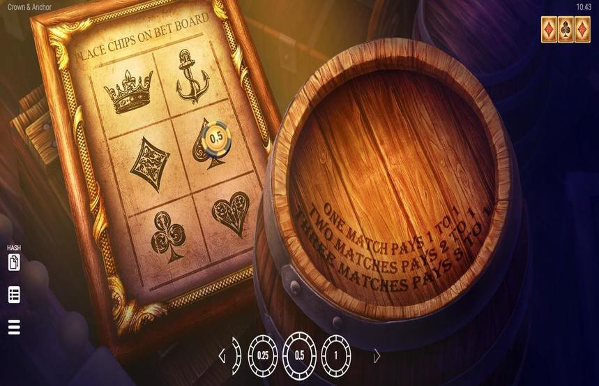 Evoplay Crown and Anchor