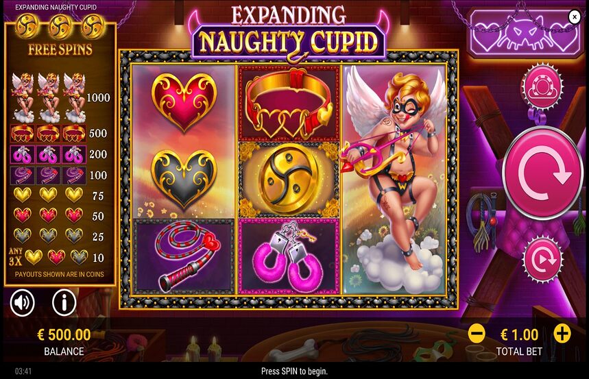 Expanding Naughty Cupid