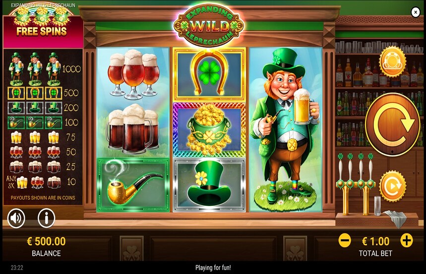 Expanding Wild Leprechaun